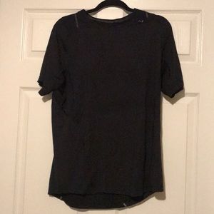 Men’s black workout shirt